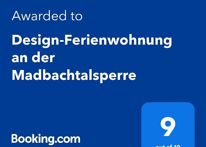 Appartement Design-ferienwohnung An Der Madbachtalsperre *